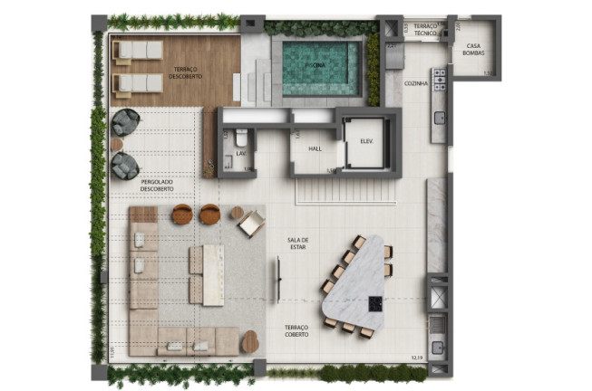 Imagem Cobertura com 3 Quartos à Venda, 392 m² em Moema - São Paulo