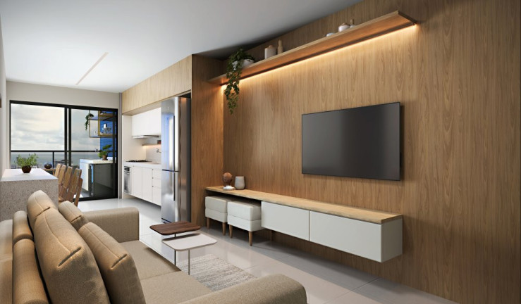 Imagem Apartamento com 2 Quartos à Venda, 53 m² em Mangabeiras - Maceió