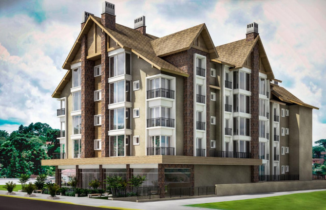 Imagem Apartamento com 2 Quartos à Venda, 71 m² em Centro - Gramado