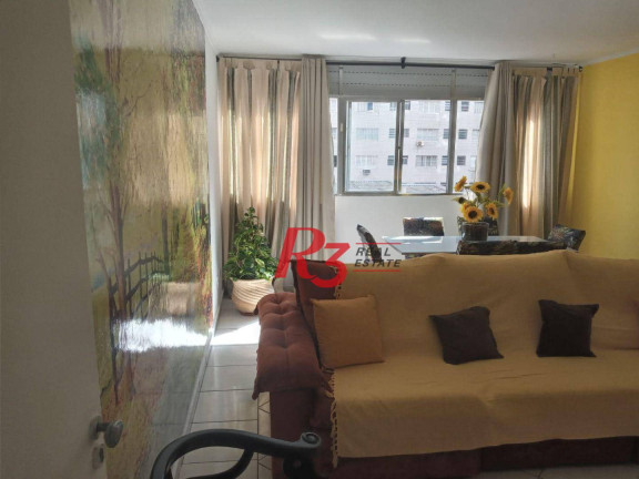 Imagem Apartamento com 2 Quartos à Venda ou Locação, 107 m² em Gonzaga - Santos