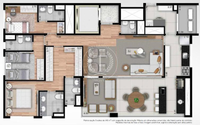Imagem Apartamento com 4 Quartos à Venda, 112 m² em Ipiranga - São Paulo