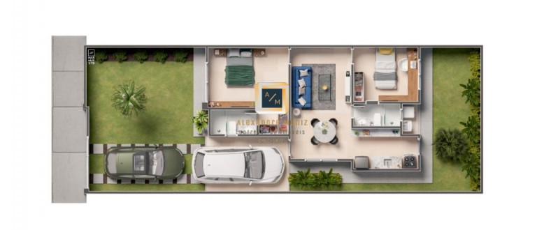 Imagem Casa com 2 Quartos à Venda, 70 m² em Pires Façanha - Eusébio Imagem Casa com 2 Quartos à Venda, 70 m² em Pires Façanha - Eusébio