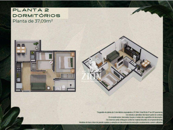Imagem Apartamento com 2 Quartos à Venda, 37 m² em Vila Mazzei - São Paulo