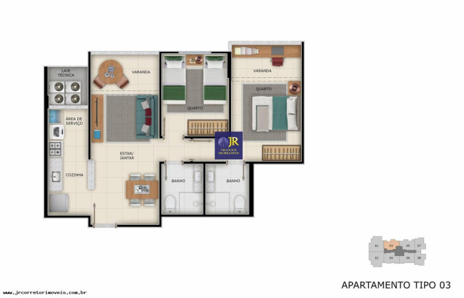 Imagem Imóvel com 2 Quartos à Venda, 52 m² em Praia De Itaparica - Vila Velha Imagem Imóvel com 2 Quartos à Venda, 52 m² em Praia De Itaparica - Vila Velha