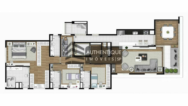 Imagem Apartamento com 4 Quartos à Venda, 206 m² em Perdizes - São Paulo