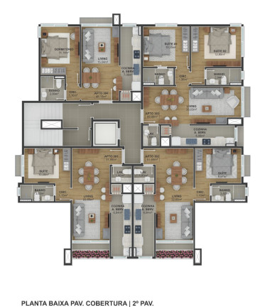 Imagem Apartamento com 2 Quartos à Venda, 71 m² em Floresta - Gramado