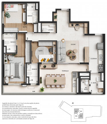 Imagem Apartamento com 3 Quartos à Venda, 126 m² em Cambuí - Campinas