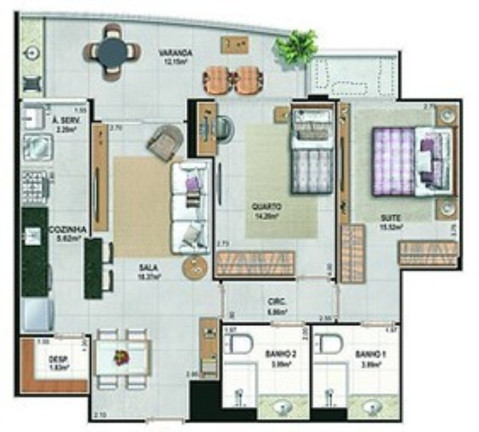 Imagem Imóvel com 3 Quartos à Venda, 107 m² em Ingá - Niterói