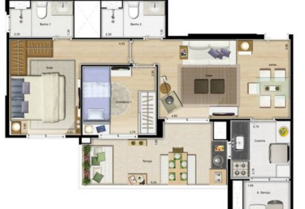 Imagem Apartamento com 2 Quartos à Venda, 65 m² em Vila Mariana - São Paulo Imagem Apartamento com 2 Quartos à Venda, 65 m² em Vila Mariana - São Paulo