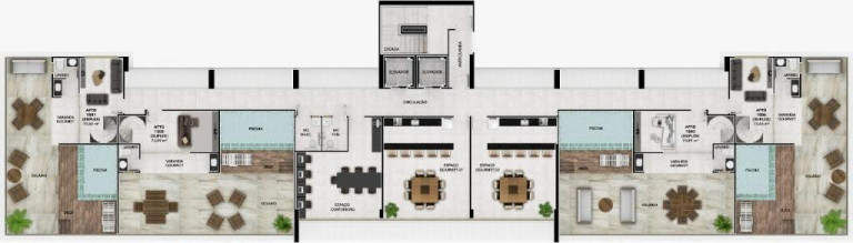 Imagem Apartamento com 3 Quartos à Venda, 158 m² em Bessa - João Pessoa Imagem Apartamento com 3 Quartos à Venda, 158 m² em Bessa - João Pessoa