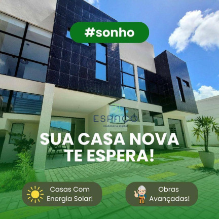 Imagem Casa com 3 Quartos à Venda, 92 m² em Nova Parnamirim - Parnamirim Imagem Casa com 3 Quartos à Venda, 92 m² em Nova Parnamirim - Parnamirim