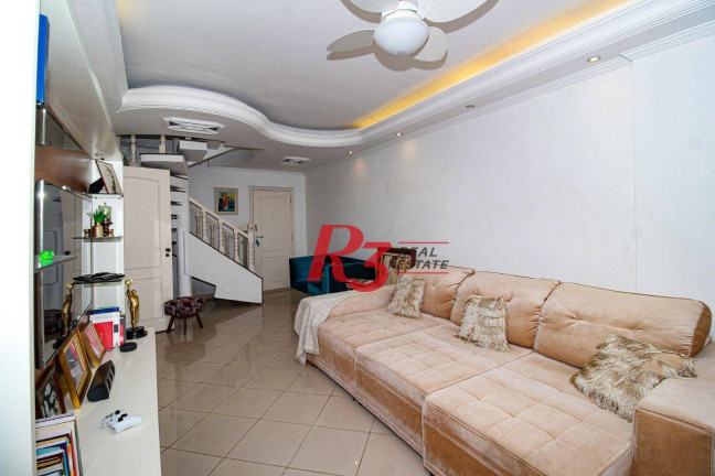 Cobertura com 3 Quartos à Venda, 271 m² em Gonzaga - Santos