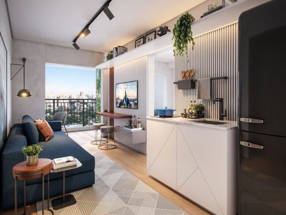 Imagem Studio com 1 Quarto à Venda, 22 m² em Campo Belo - São Paulo
