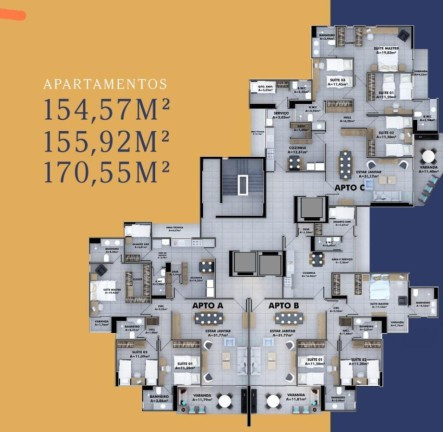 Imagem Apartamento com 4 Quartos à Venda,  em Jóquei - Teresina