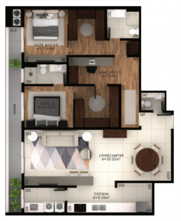 Imagem Imóvel com 3 Quartos à Venda, 152 m² em Centro - Florianópolis