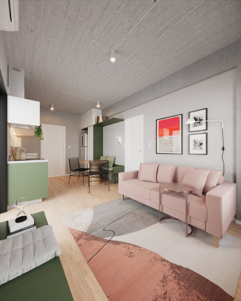 Imagem Apartamento com 1 Quarto à Venda, 31 m² em São Francisco - Curitiba