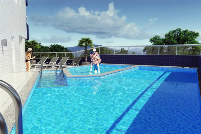 Imagem Apartamento com 2 Quartos à Venda, 72 m² em Guilhermina - Praia Grande