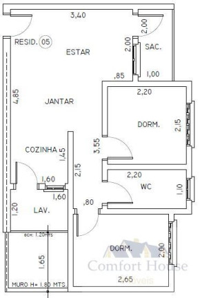 Imagem Cobertura com 2 Quartos à Venda, 72 m² em Vila Tibiriçá - Santo André
