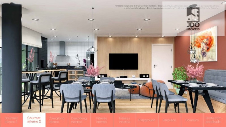 Imagem Apartamento com 2 Quartos à Venda, 89 m² em Boa Vista - Curitiba Imagem Apartamento com 2 Quartos à Venda, 89 m² em Boa Vista - Curitiba