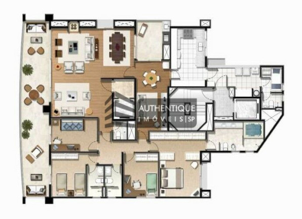 Imagem Apartamento com 3 Quartos à Venda, 162 m² em Jardim Paulista - São Paulo
