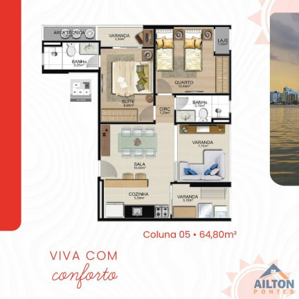 Imagem Apartamento com 2 Quartos à Venda, 72 m² em Praia Do Morro - Guarapari Imagem Apartamento com 2 Quartos à Venda, 72 m² em Praia Do Morro - Guarapari