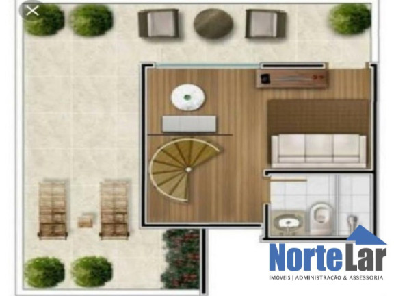 Imagem Cobertura com 2 Quartos à Venda, 80 m² em Vila Menck - Osasco