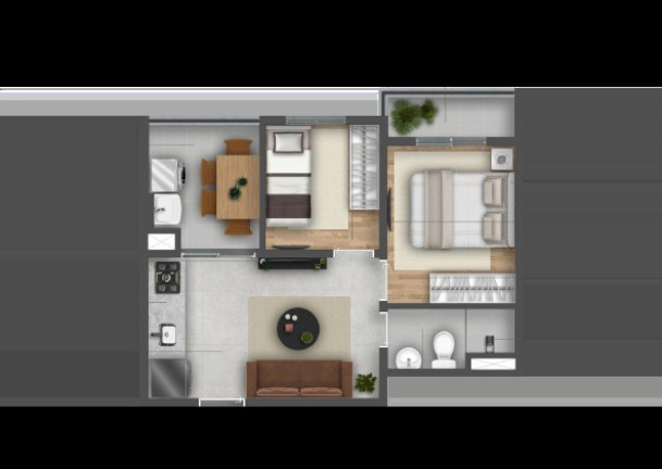 Imagem Apartamento com 1 Quarto à Venda, 35 m² em Mooca - São Paulo