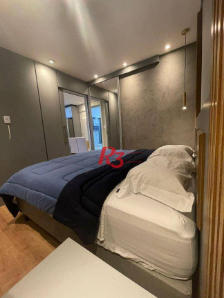 Imagem Apartamento com 1 Quarto para Alugar, 42 m² em Gonzaga - Santos Imagem Apartamento com 1 Quarto para Alugar, 42 m² em Gonzaga - Santos