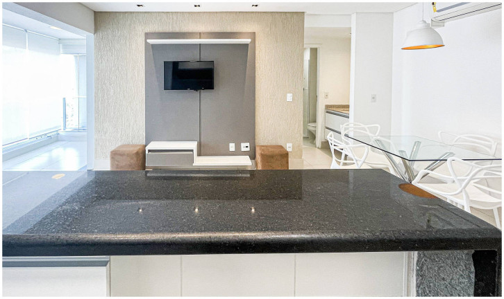 Imagem Apartamento com 1 Quarto para Alugar, 45 m² em Campo Belo - São Paulo