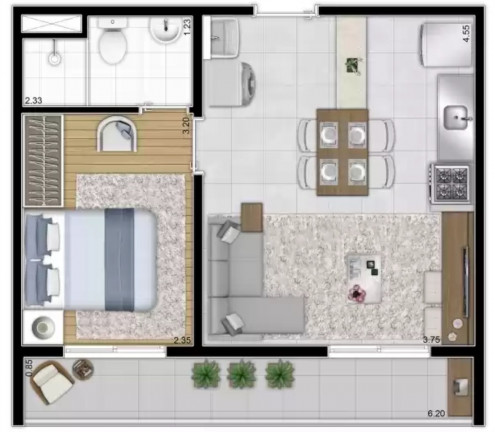 Imagem Imóvel com 1 Quarto à Venda, 31 m² em Vila Das Belezas - São Paulo Imagem Imóvel com 1 Quarto à Venda, 31 m² em Vila Das Belezas - São Paulo