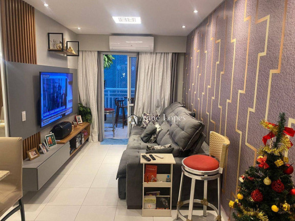 Imagem Apartamento com 3 Quartos à Venda, 84 m² em Marapé - Santos Imagem Apartamento com 3 Quartos à Venda, 84 m² em Marapé - Santos