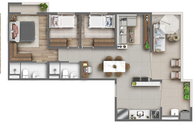 Imagem Cobertura com 3 Quartos à Venda, 79 m² em Vila Carmosina - São Paulo