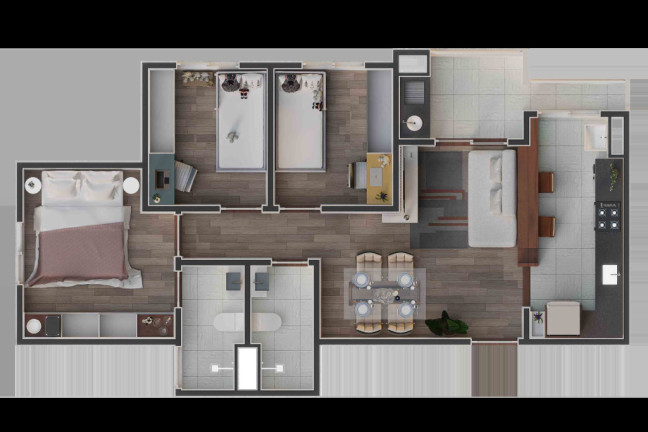 Imagem Apartamento com 2 Quartos à Venda, 52 m² em Vila Urupês - Suzano Imagem Apartamento com 2 Quartos à Venda, 52 m² em Vila Urupês - Suzano