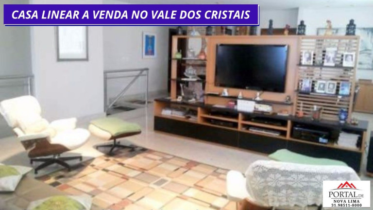 Imagem Casa com 5 Quartos à Venda, 640 m² em Vale Dos Cristais - Nova Lima Imagem Casa com 5 Quartos à Venda, 640 m² em Vale Dos Cristais - Nova Lima