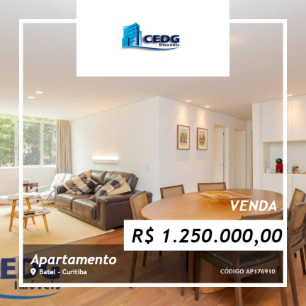 Apartamento com 3 Quartos à Venda, 123 m² em Batel - Curitiba