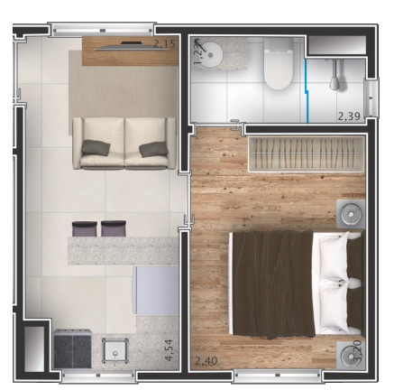 Imagem Apartamento com 2 Quartos à Venda, 51 m² em Saúde - São Paulo