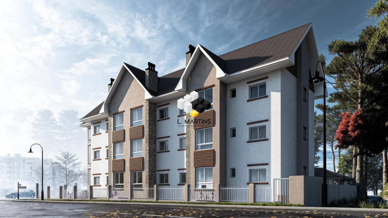 Apartamento com 2 Quartos à Venda, 59 m² em Moura - Gramado