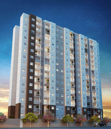 Apartamento com 2 Quartos à Venda, 46 m² em Campanário - Diadema