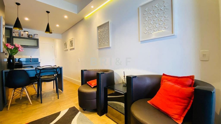 Imagem Apartamento com 1 Quarto para Alugar, 45 m² em Brooklin - São Paulo Imagem Apartamento com 1 Quarto para Alugar, 45 m² em Brooklin - São Paulo