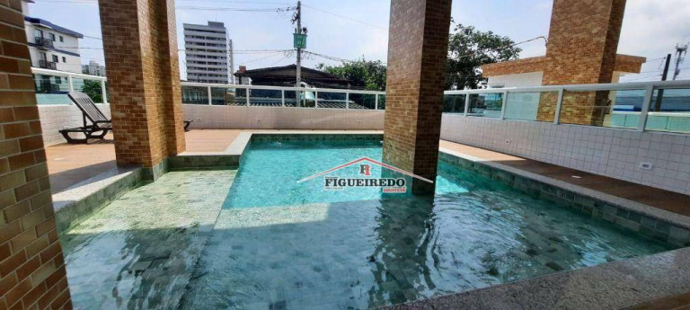 Apartamento com 2 Quartos à Venda, 77 m² em Vila Guilhermina - Praia Grande