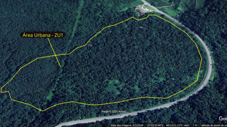 Imagem Terreno à Venda, 240.000 m² em Cabuçu - Santos Imagem Terreno à Venda, 240.000 m² em Cabuçu - Santos