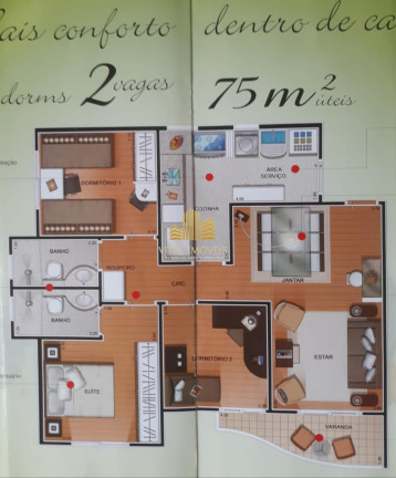 Imagem Apartamento com 3 Quartos à Venda, 74 m² em Mansões Santo Antônio - Campinas Imagem Apartamento com 3 Quartos à Venda, 74 m² em Mansões Santo Antônio - Campinas