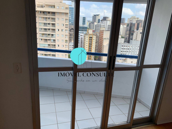 Imagem Apartamento com 1 Quarto para Alugar, 50 m² em Consolação - São Paulo