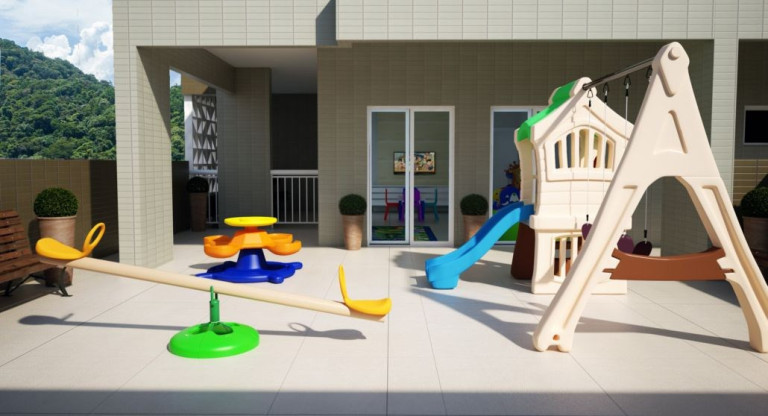 Imagem Apartamento com 2 Quartos à Venda, 63 m² em Canto Do Forte - Praia Grande