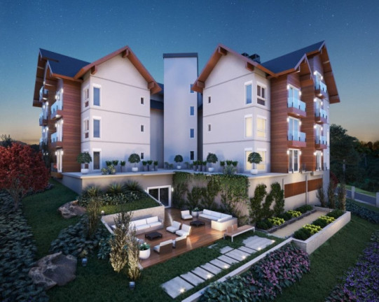 Imagem Apartamento com 2 Quartos à Venda, 80 m² em Bavária - Gramado