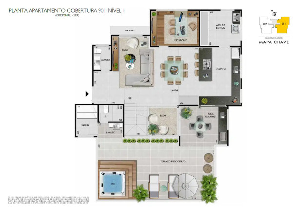 Imagem Apartamento com 4 Quartos à Venda, 152 m² em Castelo - Belo Horizonte