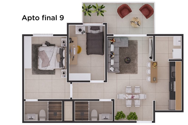 Imagem Apartamento com 2 Quartos à Venda, 67 m² em Centro - Itanhaém Imagem Apartamento com 2 Quartos à Venda, 67 m² em Centro - Itanhaém