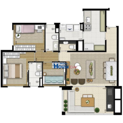 Imagem Apartamento com 3 Quartos à Venda, 84 m² em Vila Romana - São Paulo Imagem Apartamento com 3 Quartos à Venda, 84 m² em Vila Romana - São Paulo