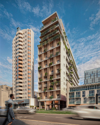 Imagem Imóvel com 1 Quarto à Venda, 28 m² em Centro - Curitiba
