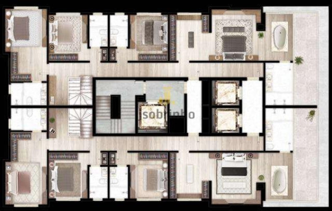 Cobertura com 4 Quartos à Venda, 229 m² em Centro - Itapema